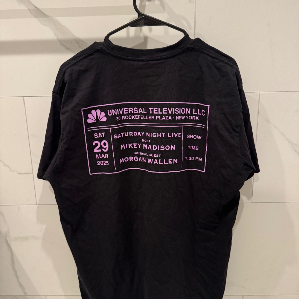 SNL Season 50 Concert Tee | Mikey Madison & Morgan Wallen